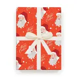 Rifle Paper Company Roll of 3 Santa Wrapping Sheets
