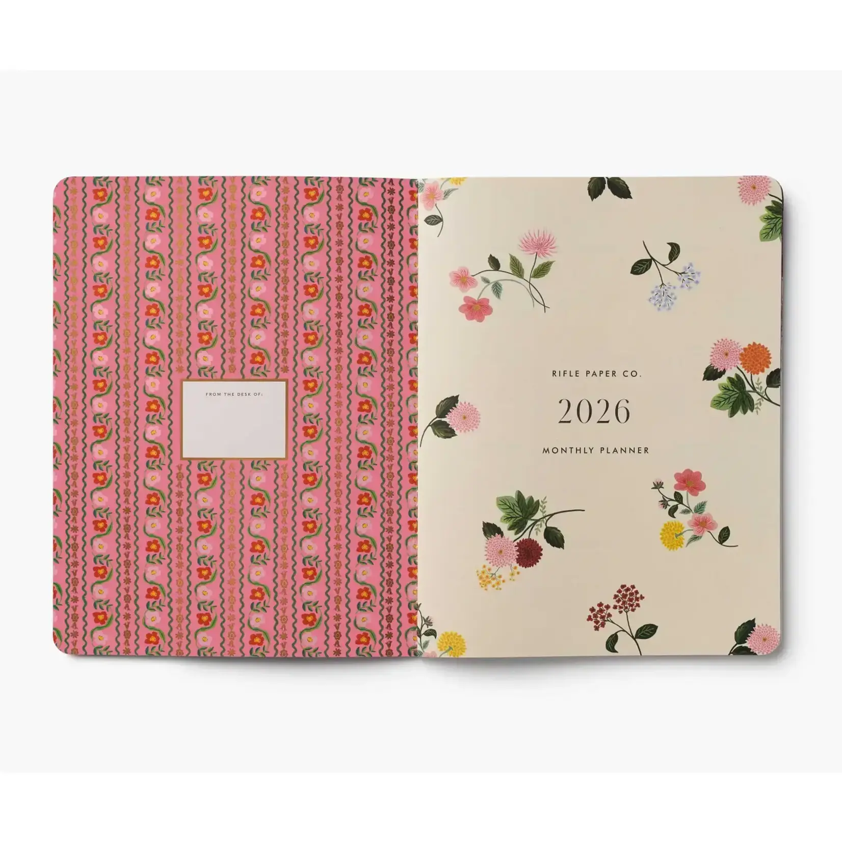 Rifle Paper Company 2026 Dahlia 12-Month Appointment Notebook