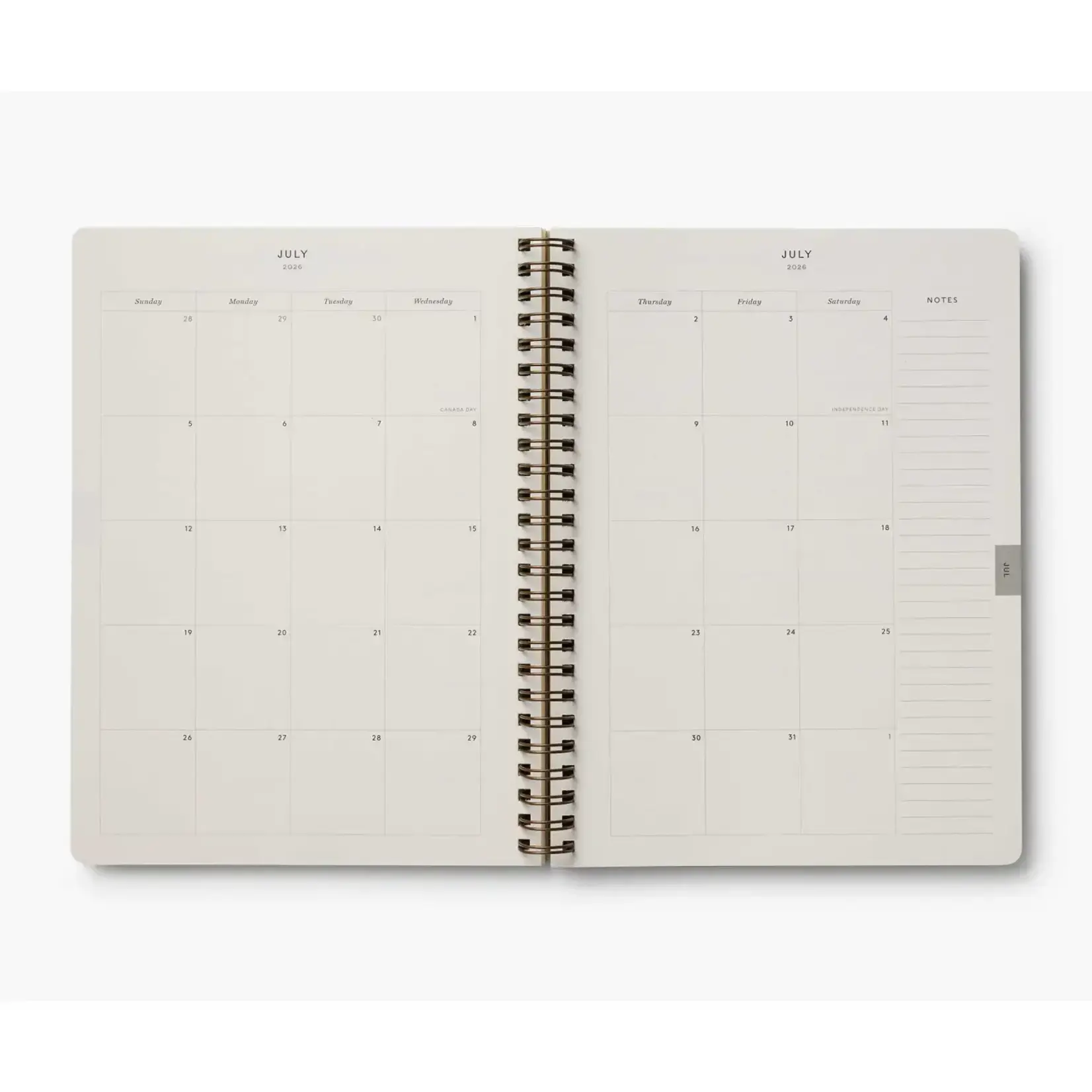 Rifle Paper Company 2026 Dahlia 12-Month Softcover Spiral Planner