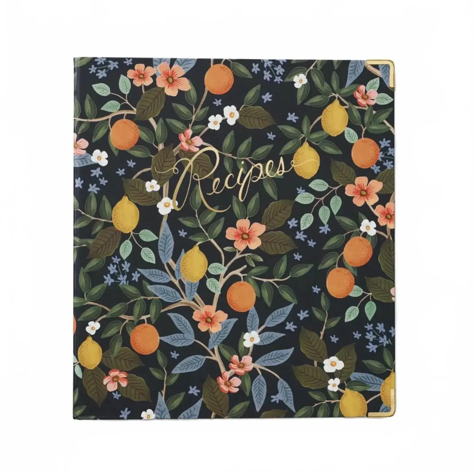 Rifle Paper Company Citrus Grove Recipe Binder