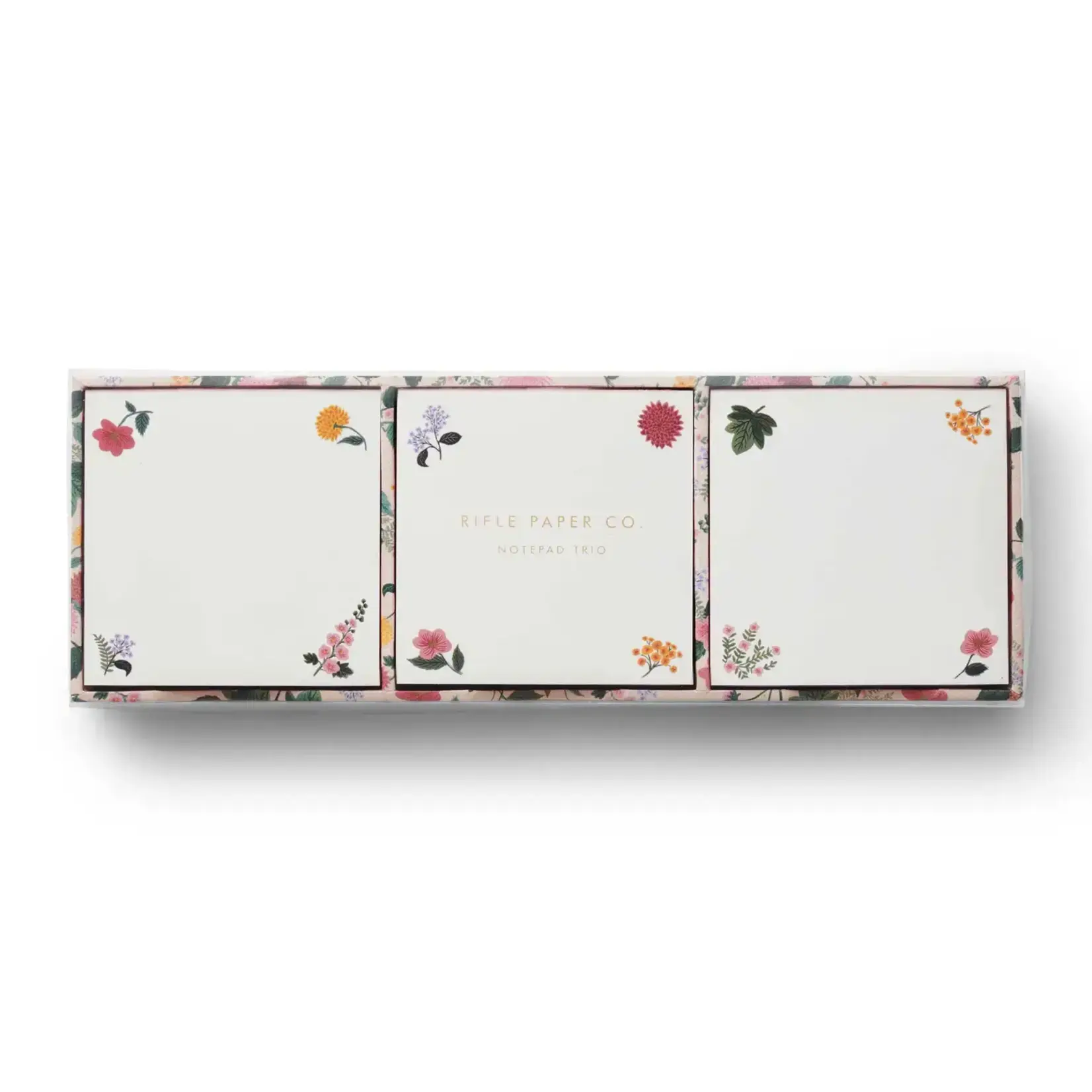 Rifle Paper Company Dahlia Notepad Trio