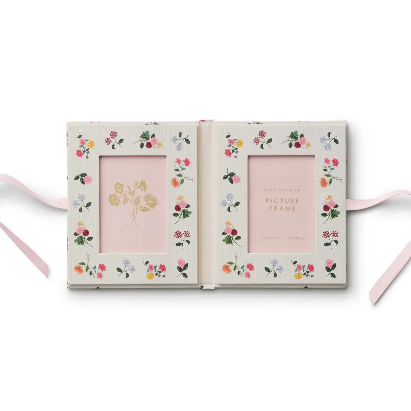 Rifle Paper Company Ditsy Dahlia Folio Paper Wrapped Picture Frame