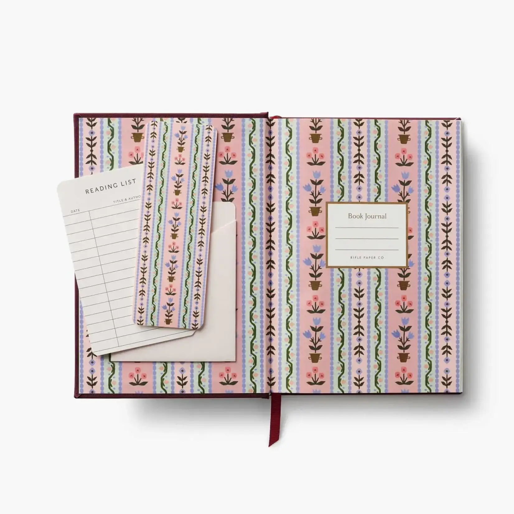Rifle Paper Company Ladies Night Book Club Embroidered Book Journal