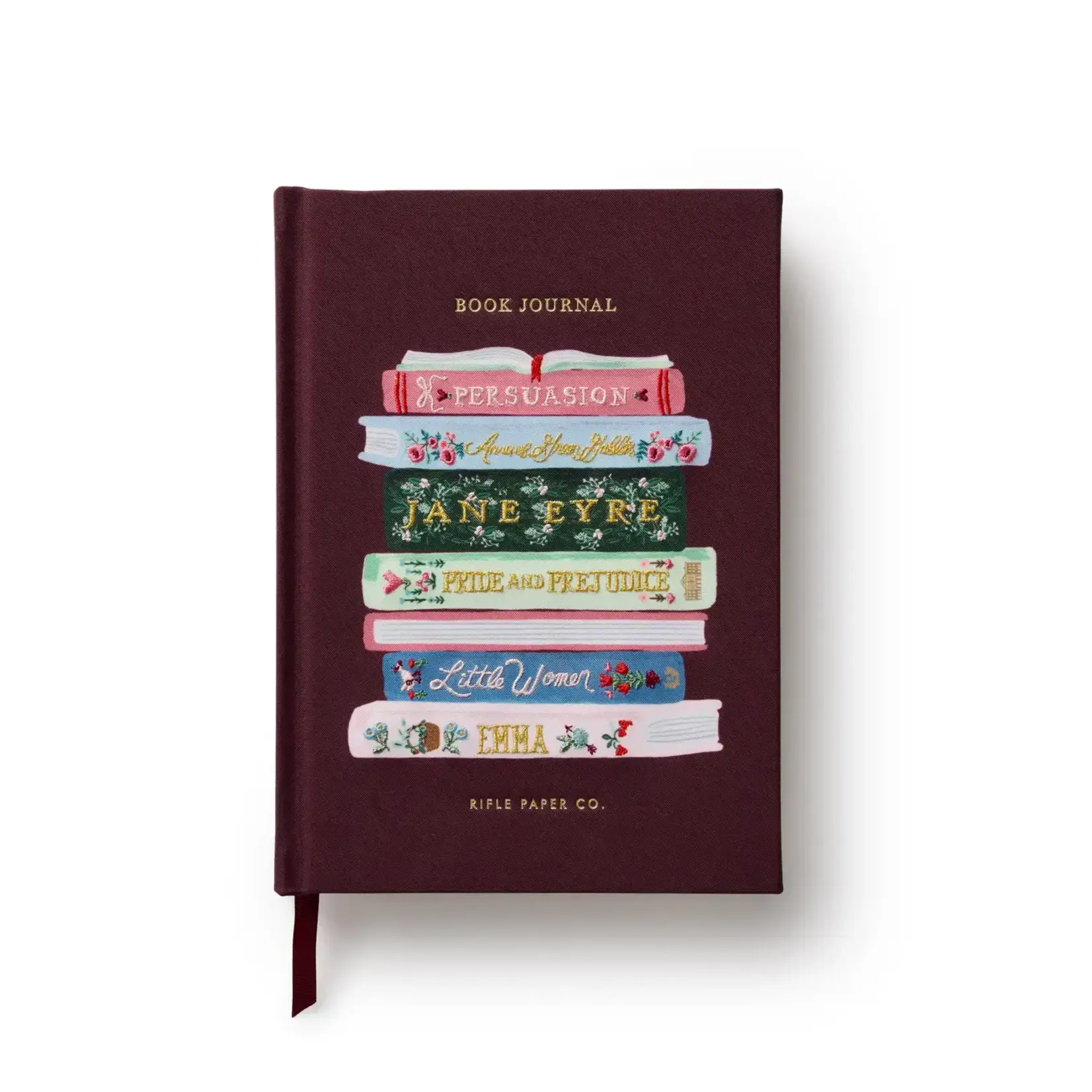 Rifle Paper Company Ladies Night Book Club Embroidered Book Journal
