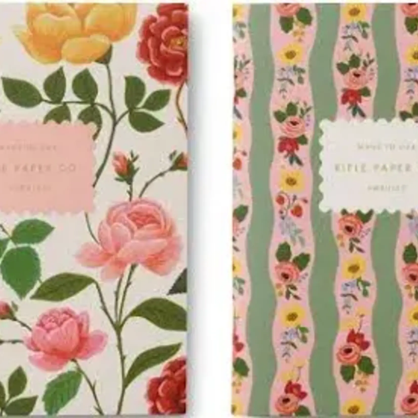 Rifle Paper Company Pair of 2 Roses Pocket Notebooks