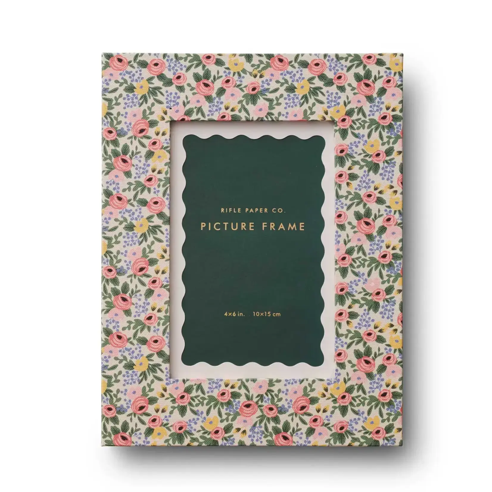 Rifle Paper Company Rosa Paper Wrapped Picture Frame