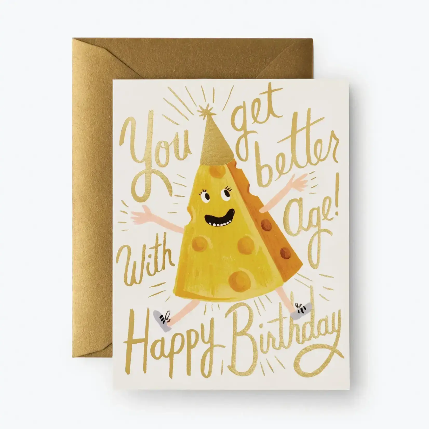 Rifle Paper Company Better with Age Birthday Card