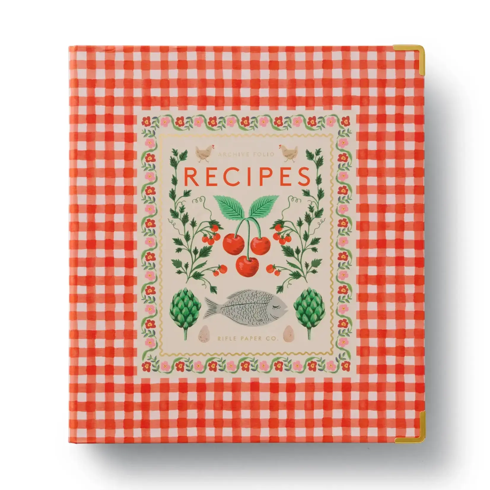Rifle Paper Company Cherry Farm Recipe Binder