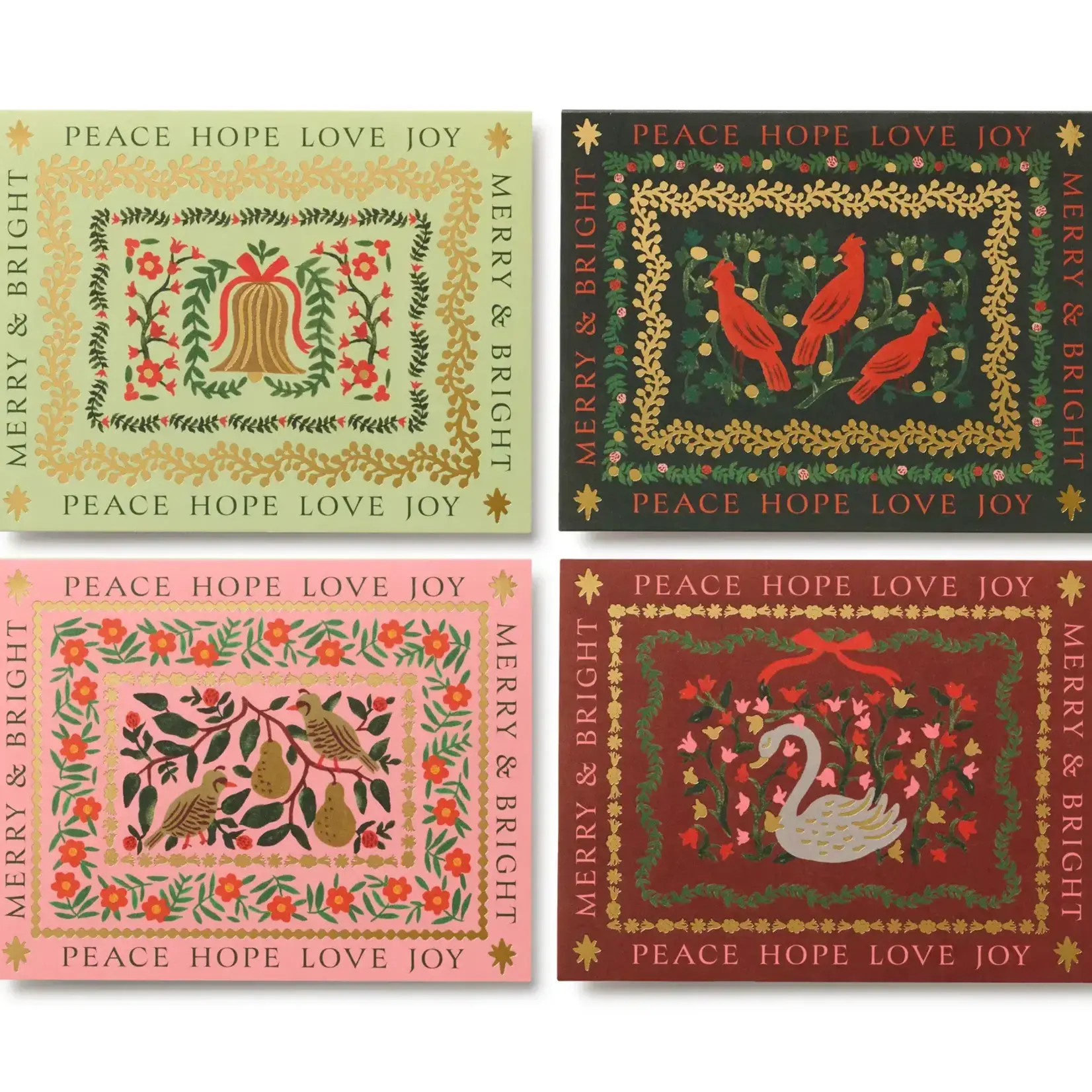 Rifle Paper Company Christmastide Keepsake Card Box