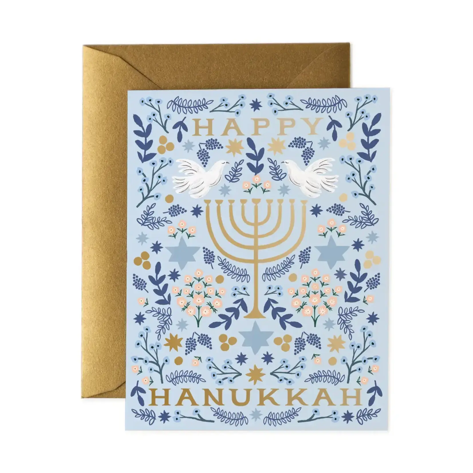 Rifle Paper Company Hanukkah Menorah Card