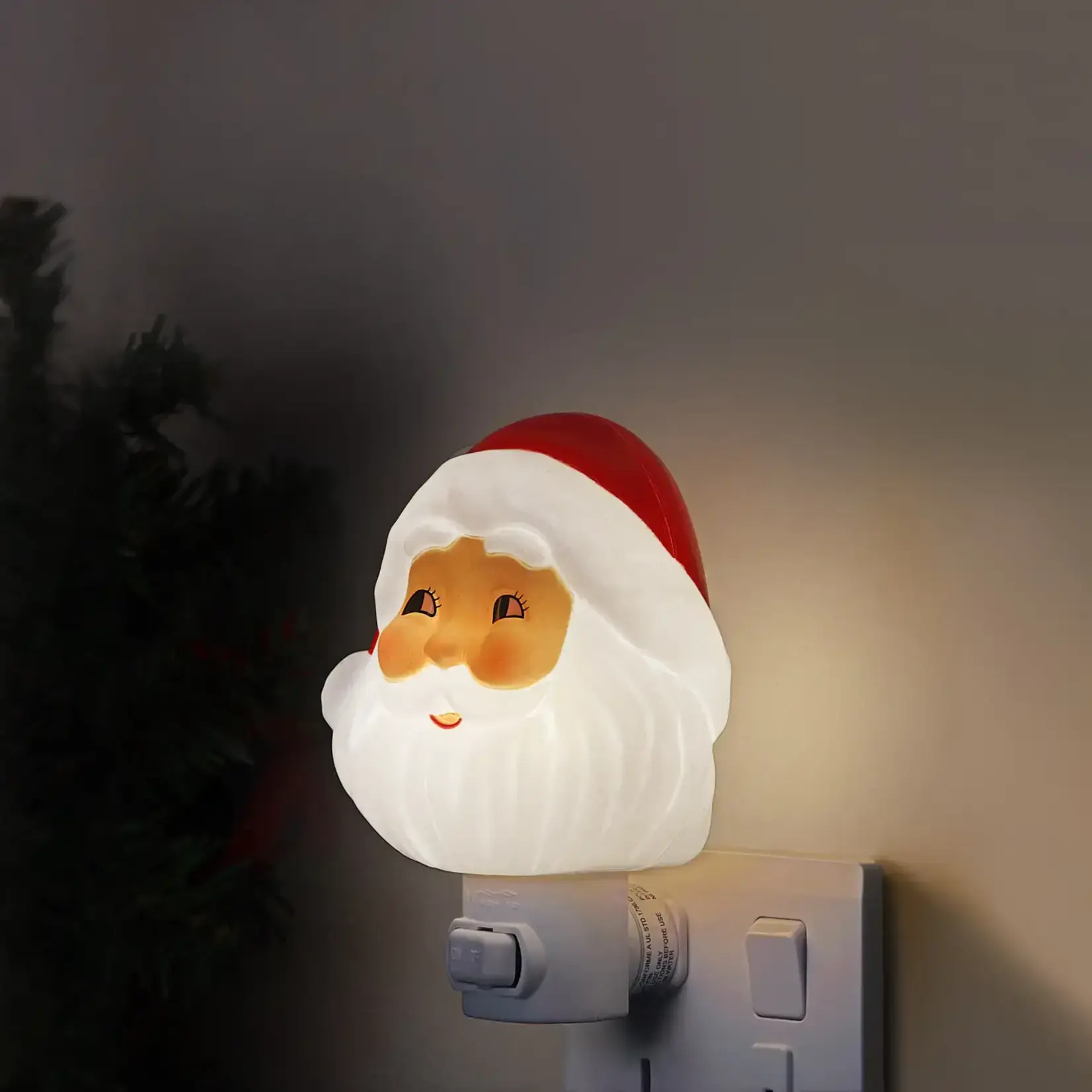 Mr. Christmas 5in. Shatterproof Night Light Santa