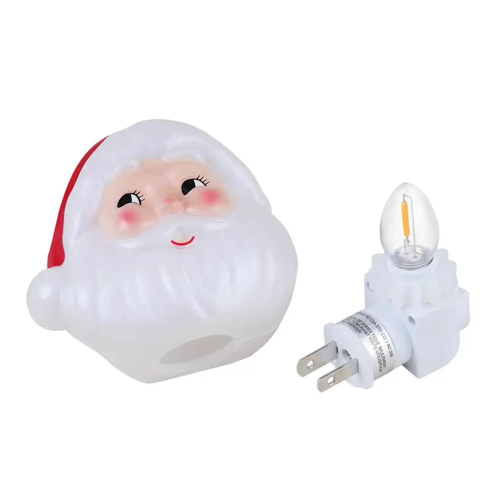 Mr. Christmas 5in. Shatterproof Night Light Santa