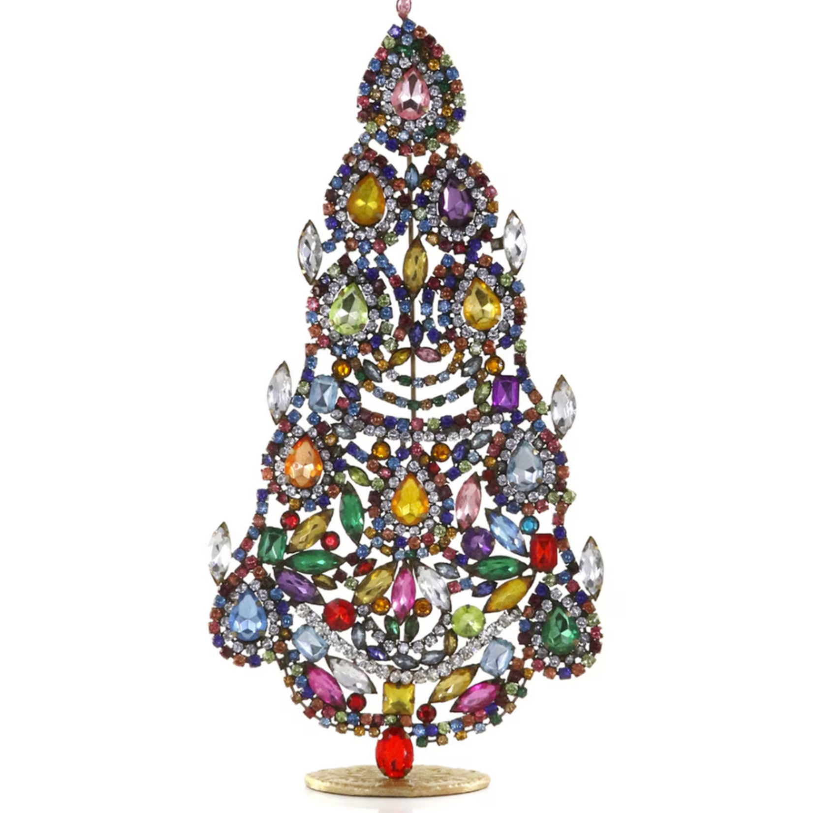 Cody Foster JEWELED TREE ORNAMENT