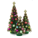Cody Foster MERRY AND BRIGHT TREES SET/3-DARK GREEN