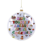 Cody Foster HAVE YOURSELF A MERRY LITTLE COCKTAIL ORNAMENT