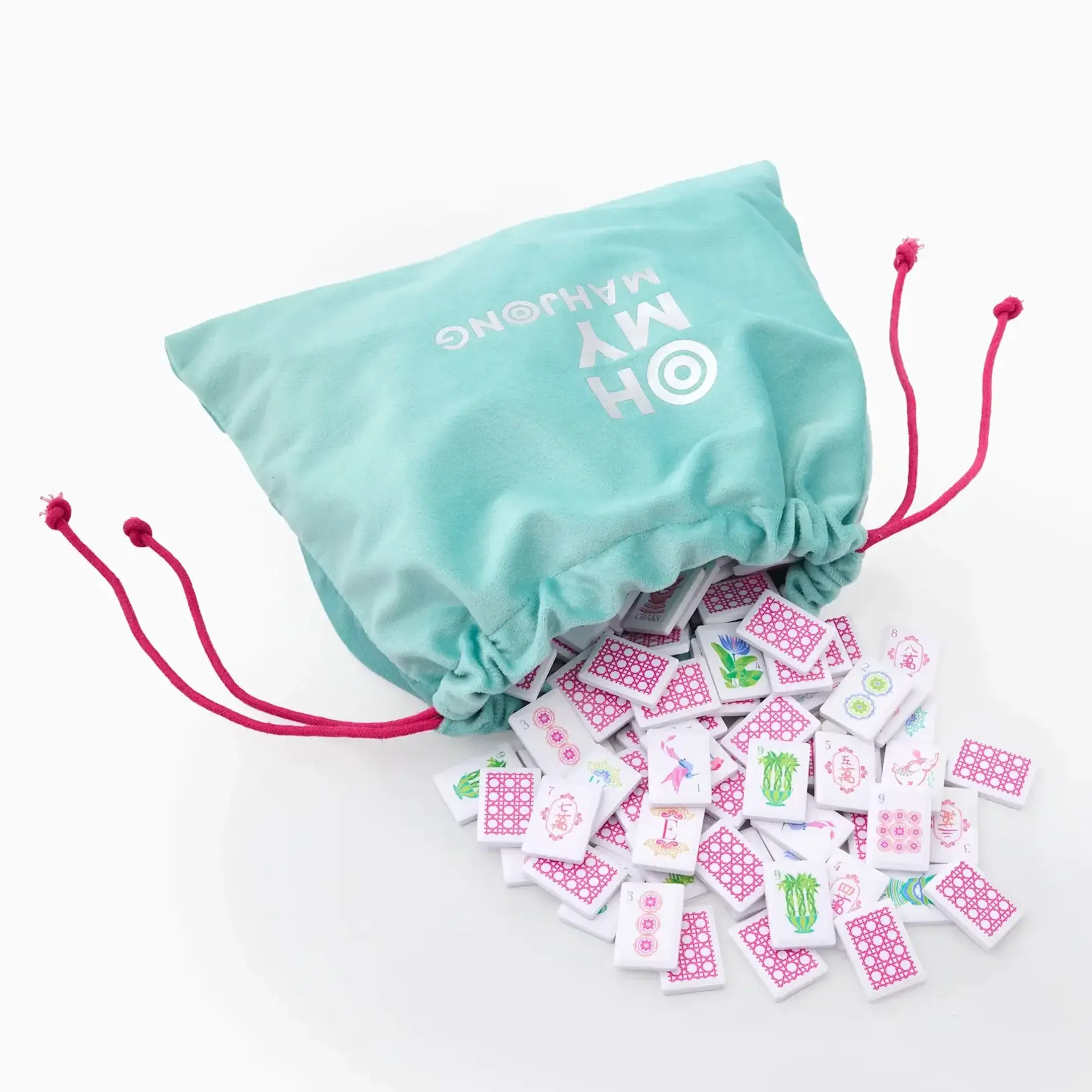 Oh My Mahjong Poppy Debutante Tile Set