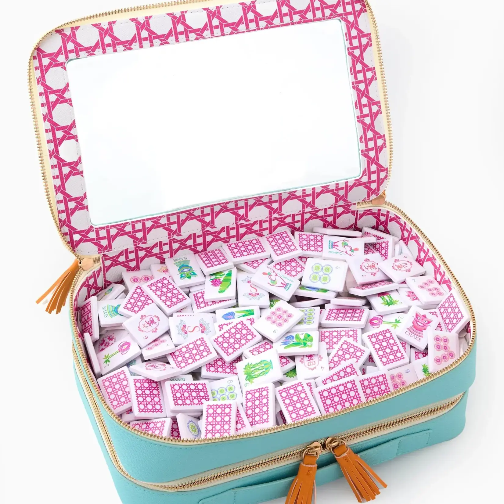 Oh My Mahjong Poppy Debutante Tile Set