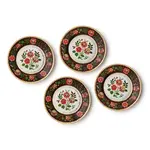 Rifle Paper Company Gracie Porcelain Dessert Plate Set