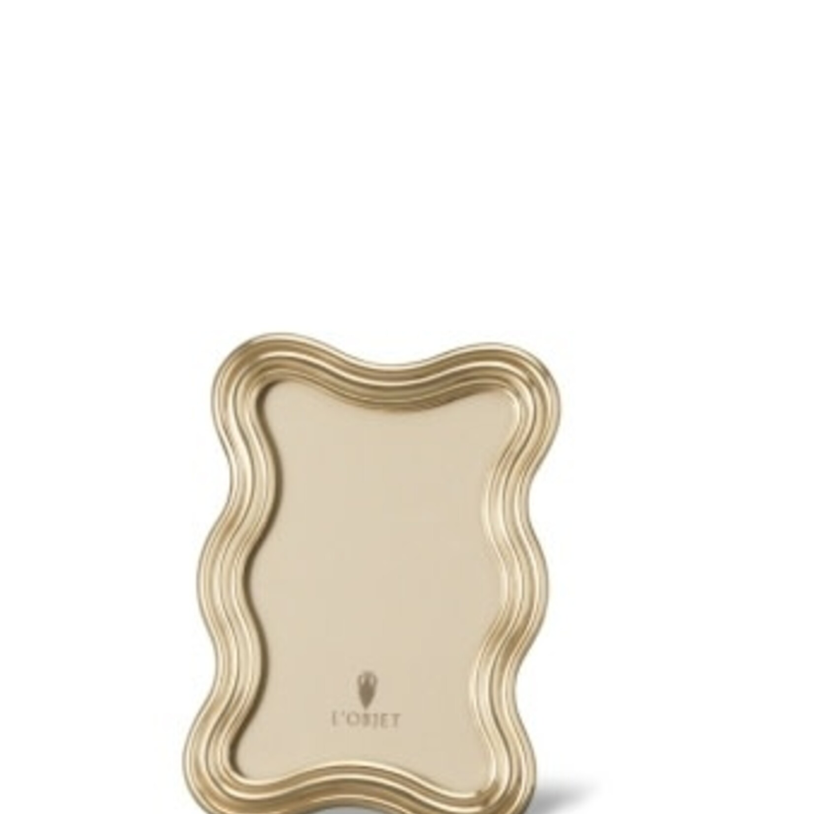 L'Objet RIPPLE GOLD FRAME 4X6