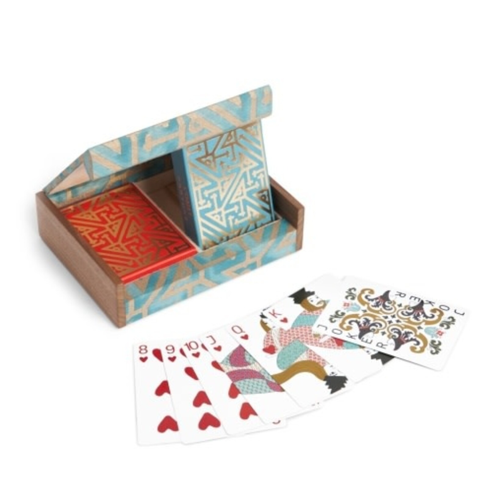 L'Objet FORTUNY PLAYING CARDS SET (2 DECKS)