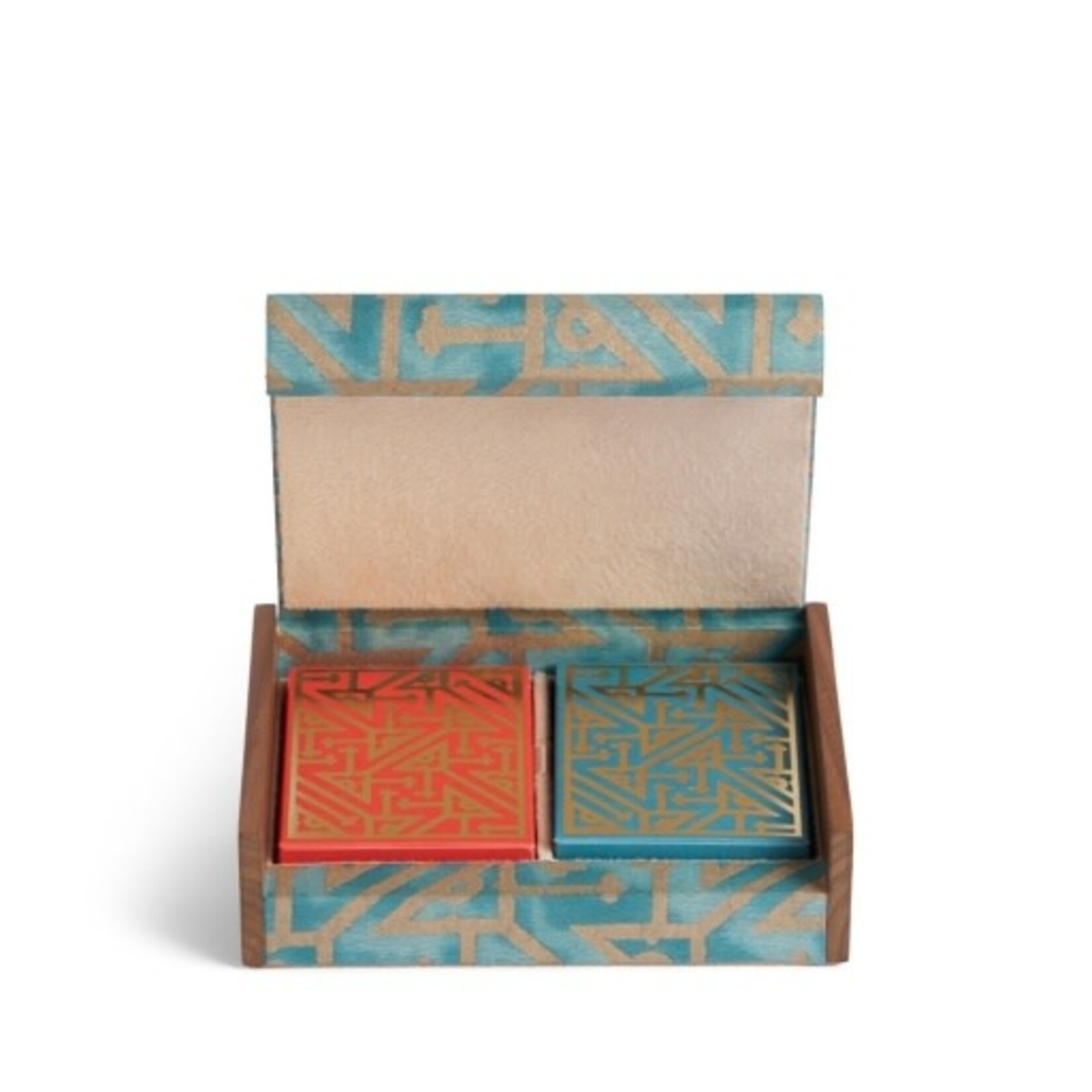 L'Objet FORTUNY PLAYING CARDS SET (2 DECKS)