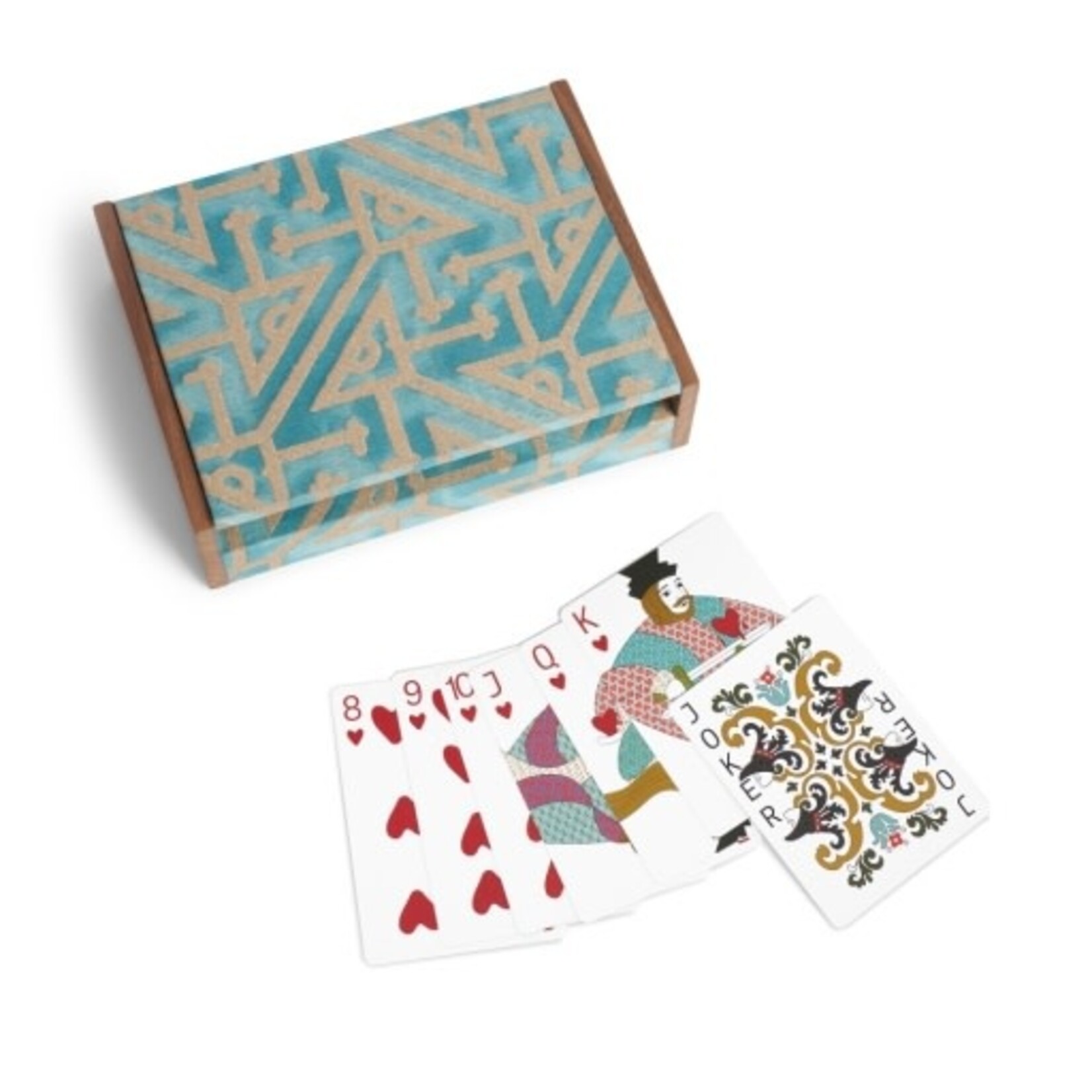 L'Objet FORTUNY PLAYING CARDS SET (2 DECKS)