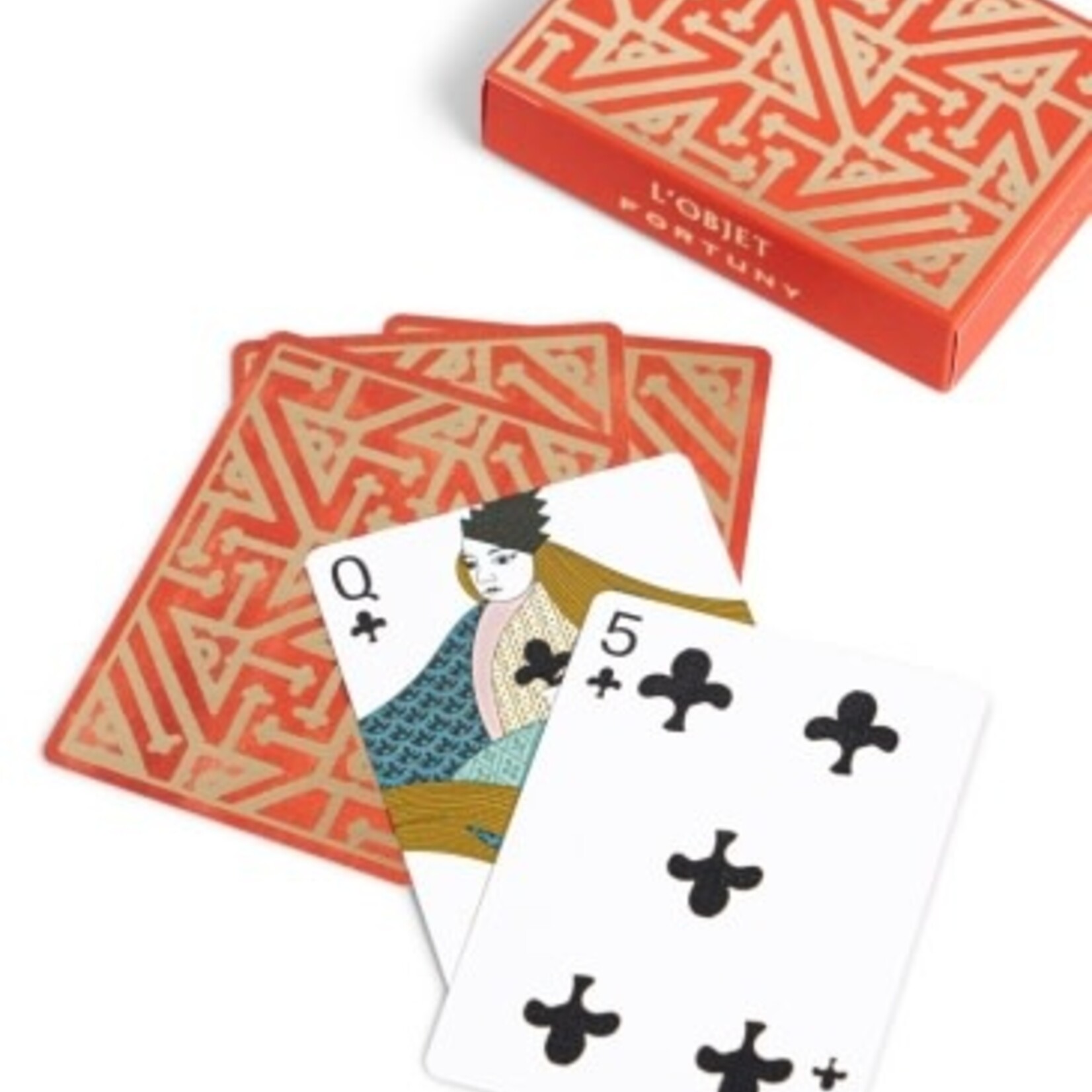 L'Objet FORTUNY PLAYING CARDS SET (2 DECKS)