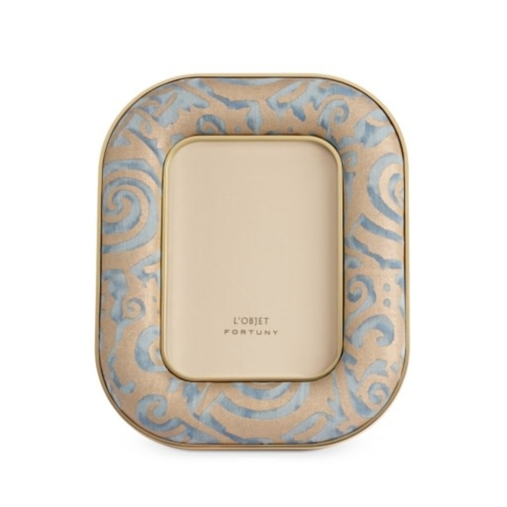 L'Objet FORTUNY RUE JACOB FRAME - MAORI BLUE - 5X7