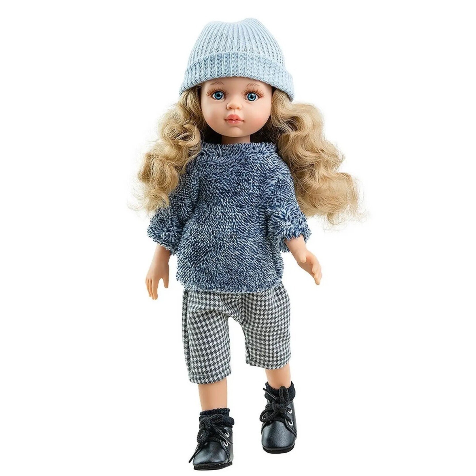 Shine on me Distribution Las Amigas Doll - Carla with Plush Shirt - Paola Reina