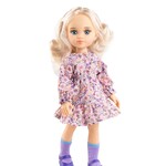 Shine on me Distribution Las Amigas Doll - Clara with Floral Dress - Paola Reina