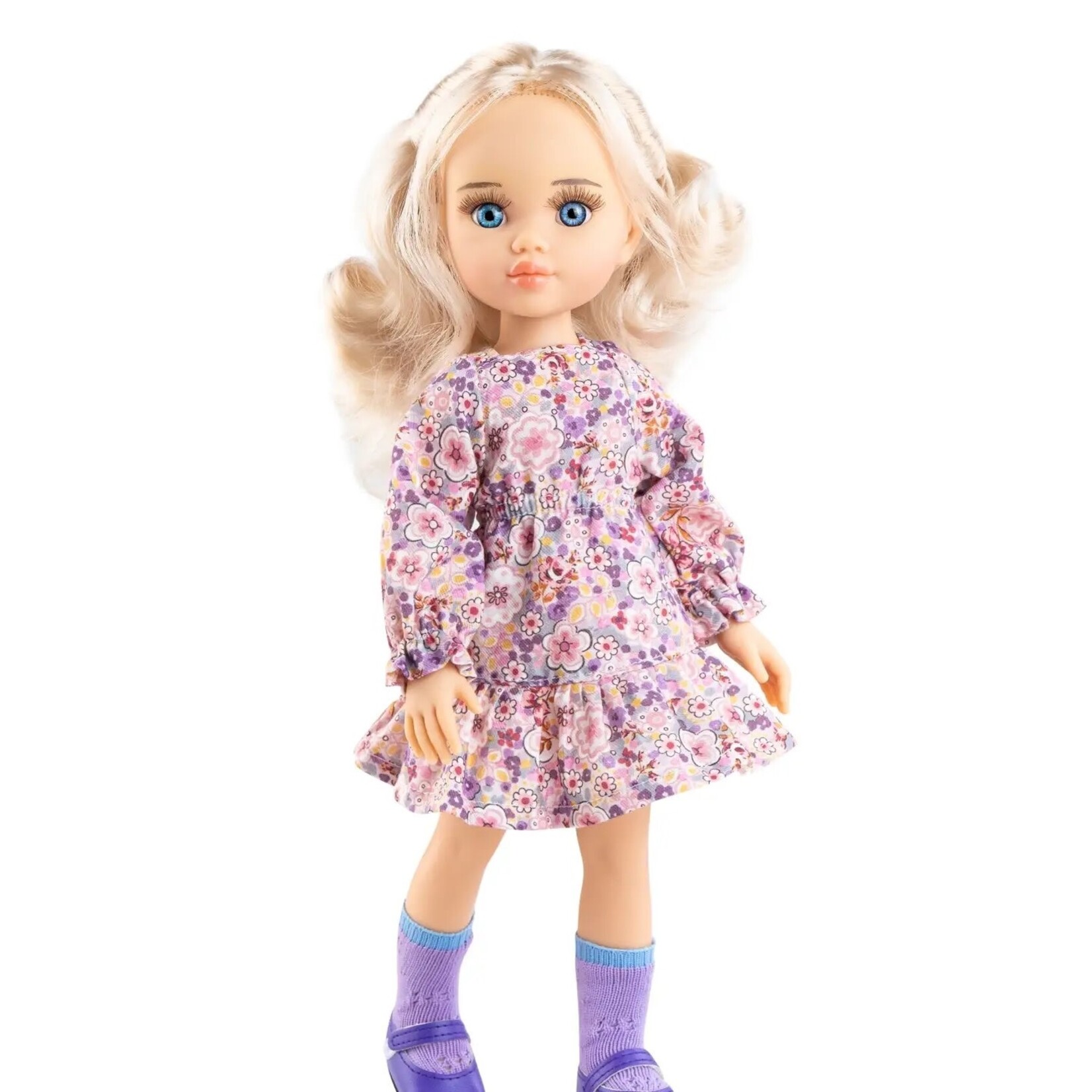 Shine on me Distribution Las Amigas Doll - Clara with Floral Dress - Paola Reina