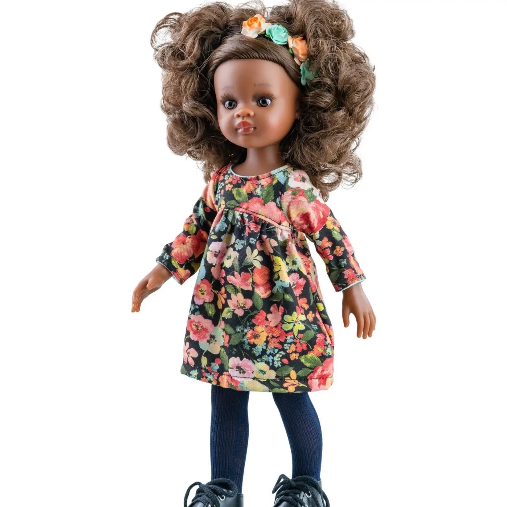 Shine on me Distribution Las Amigas Doll - Nora with Flowers Dress - Paola Reina