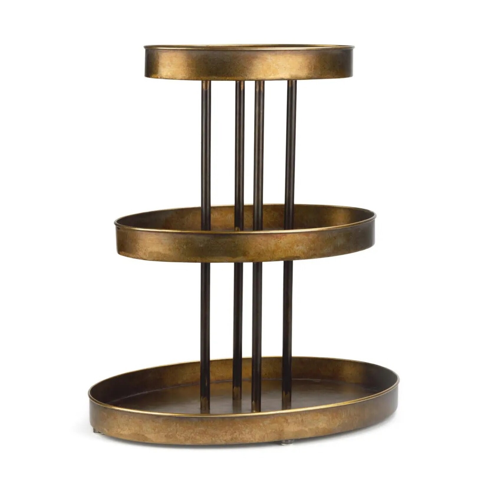 Tripar International Multi-Tiered Oval Displays (Tabletop or Floor)