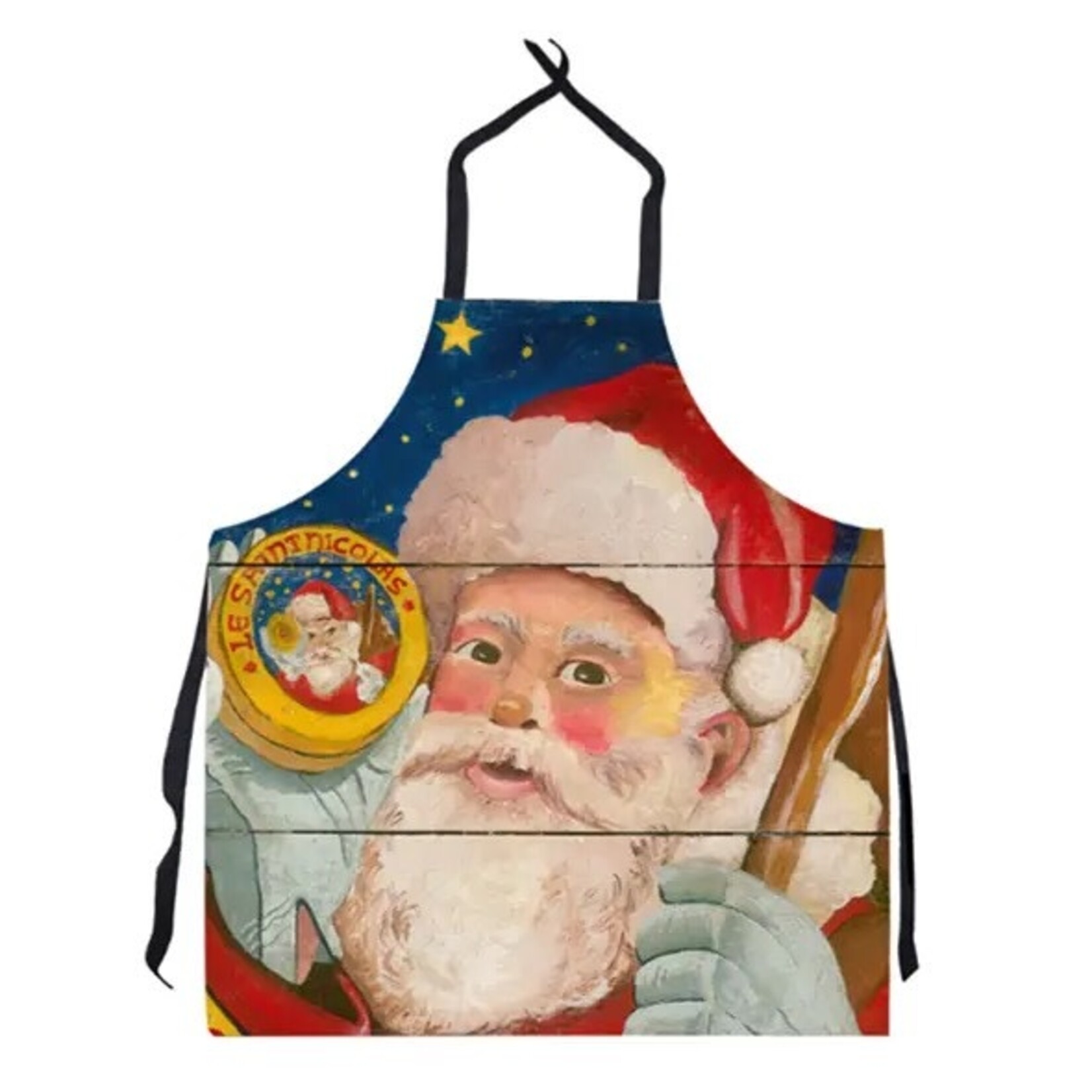 Darrellene Designs, LLC Happy Santa Apron