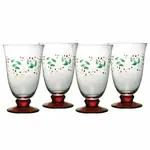 Fitz and Floyd® Mikasa® Pfaltzgraff® Winterberry S4 14 oz Water Goblet