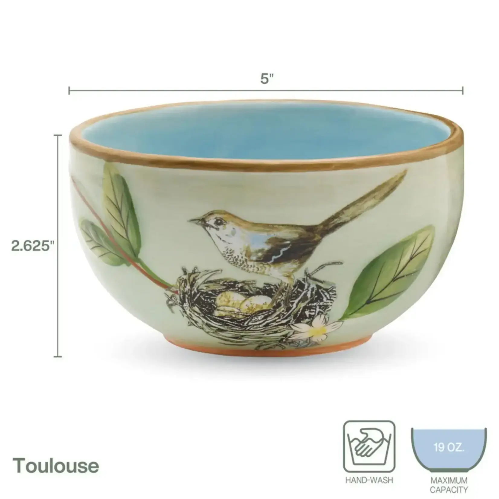 Fitz and Floyd® Mikasa® Pfaltzgraff® Fitz & Floyd Toulouse Small Bowl Green Set of 4