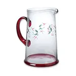 Fitz and Floyd® Mikasa® Pfaltzgraff® Winterberry 2.5 Qt Hand Painted Water Pitcher