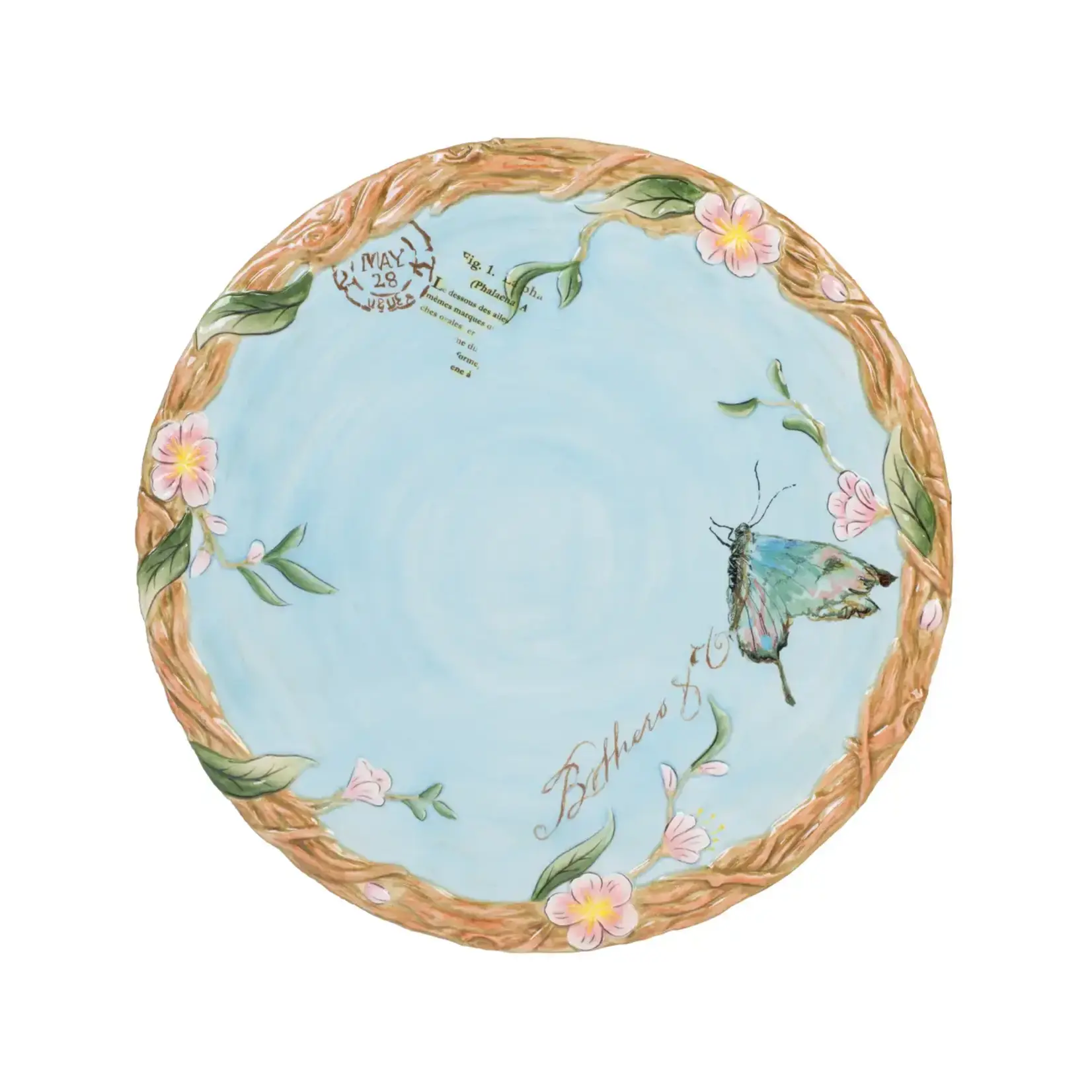Fitz and Floyd® Mikasa® Pfaltzgraff® Toulouse Footed Cake Plate