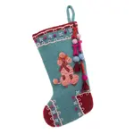 French Knot Poodle Stocking
