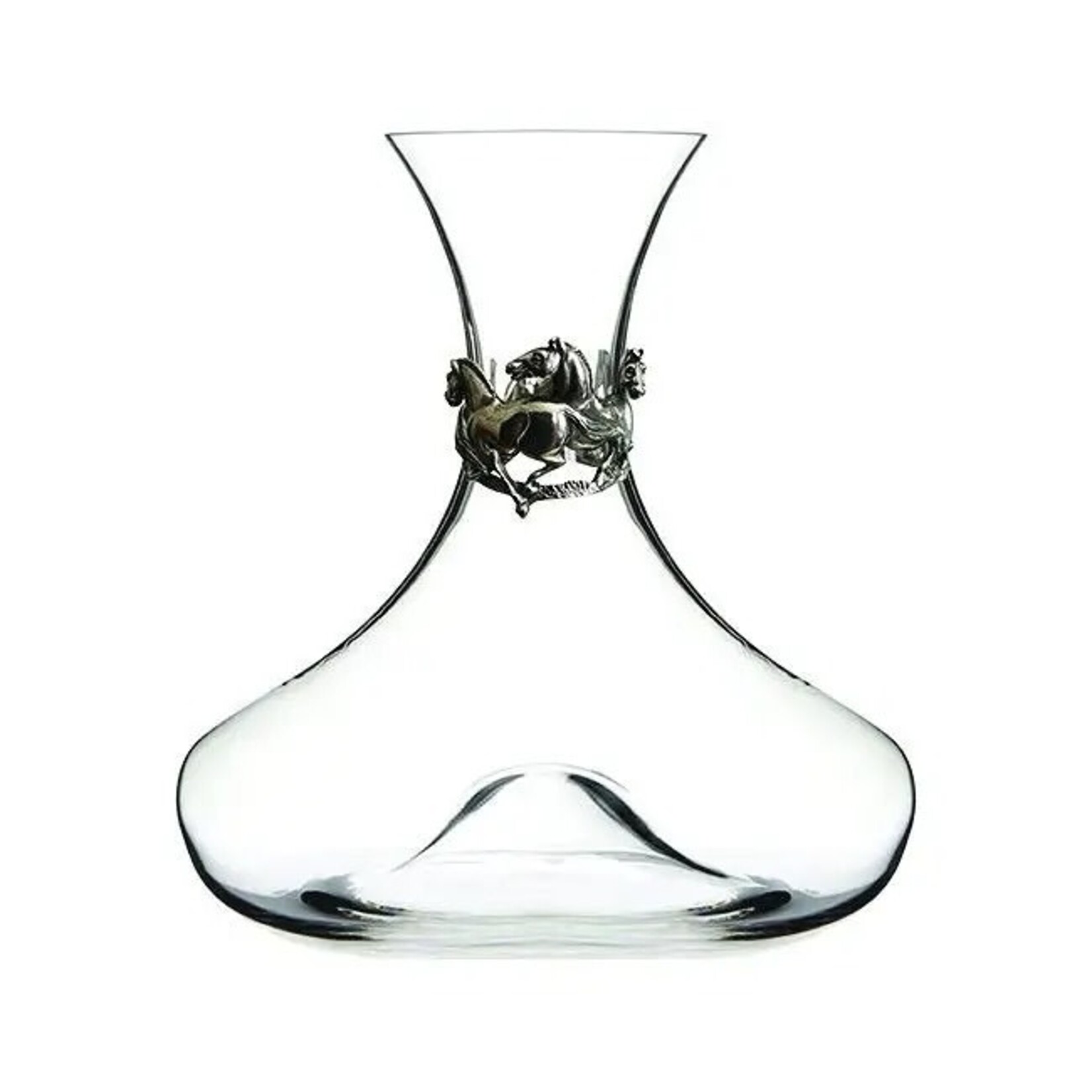 MENAGERIE Horse Crystal Wine Decanter
