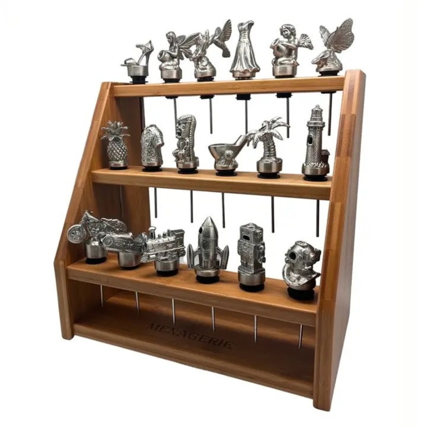 MENAGERIE Menagerie Bamboo 3-Tier Display