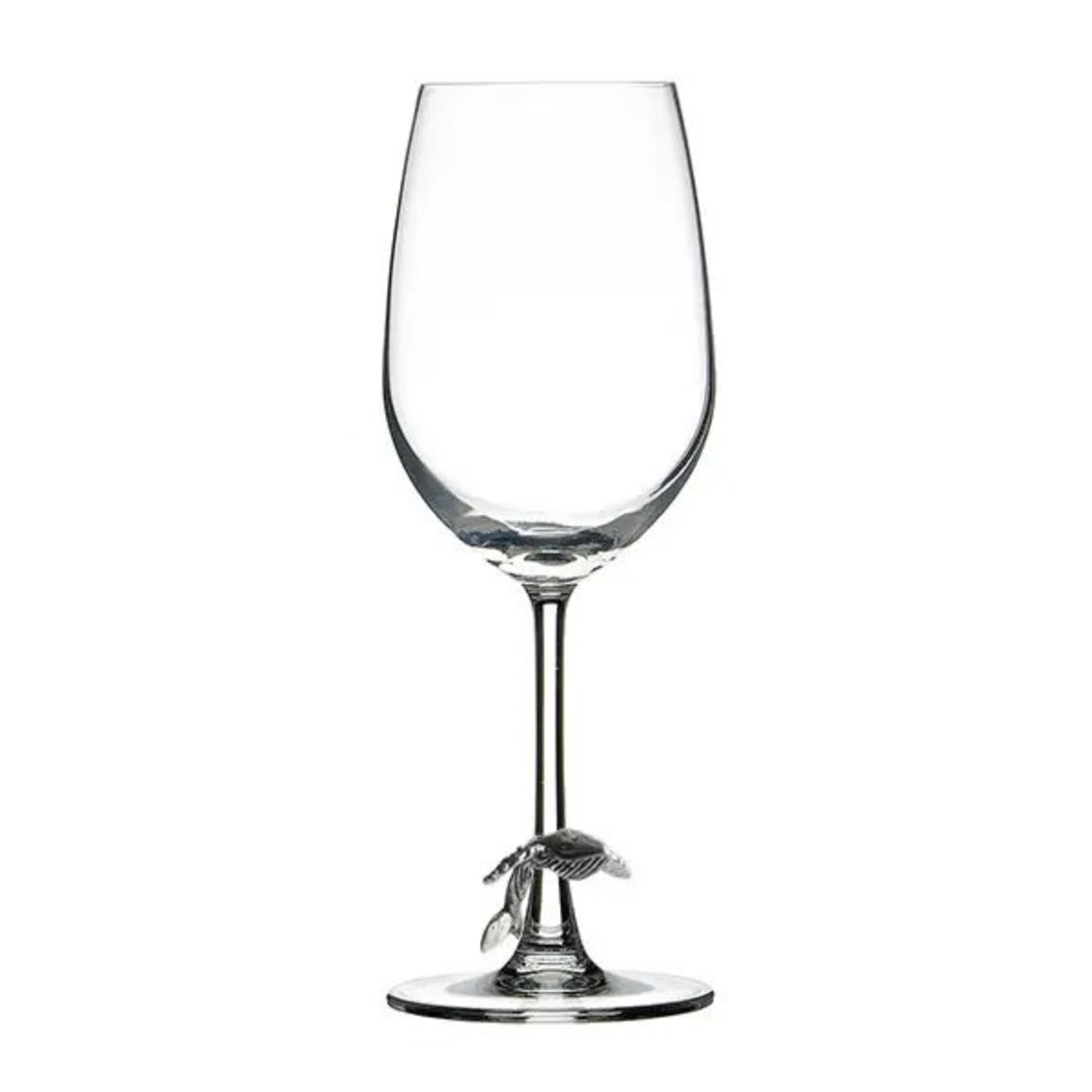 MENAGERIE Menagerie Crystal Red Wine Glass - Whale