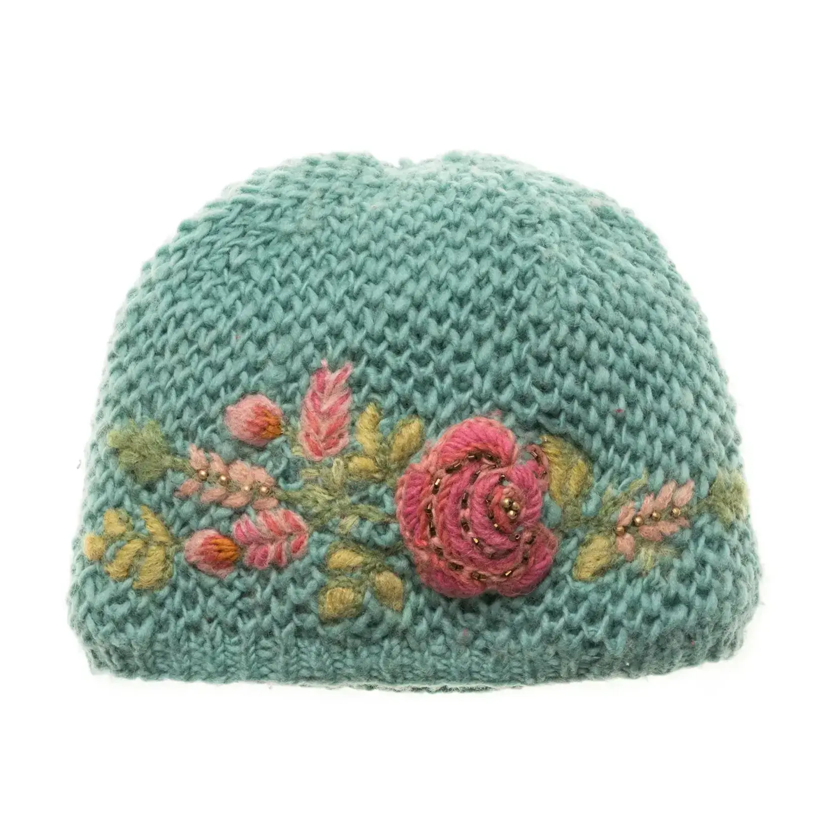 French Knot Turquoise Josephine Cloche