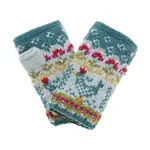 French Knot Teal Heirloom Hen Handwarmer