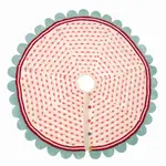 French Knot Dot Tree Skirt