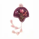 French Knot Plum Ruthie Earflap