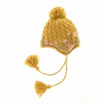 French Knot Yellow Meadow Earflap