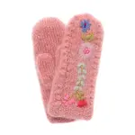 French Knot Salmon Adeline Mittens