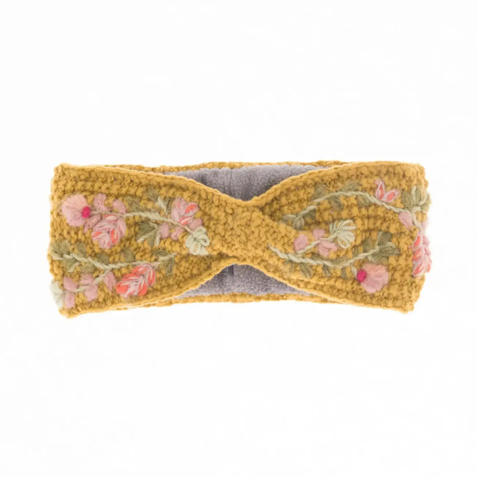 French Knot Yellow Meadow Headband
