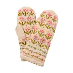 French Knot Leelu Mitten - Natural